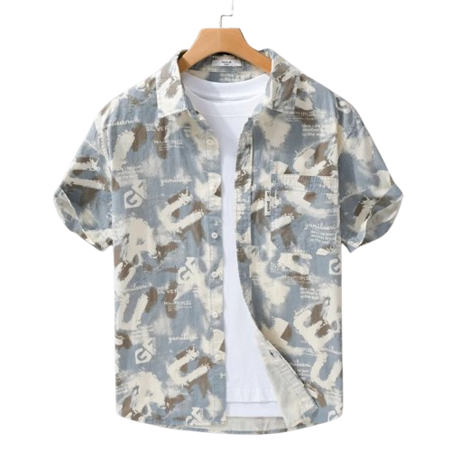 VARENO Beach Pamuk Gömlek