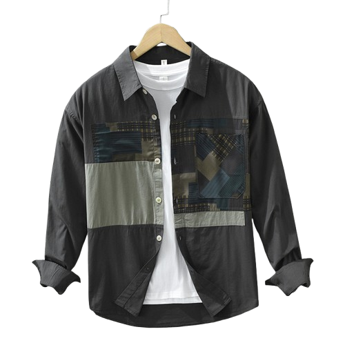 VARENO Ekose Yamalı Gömlek