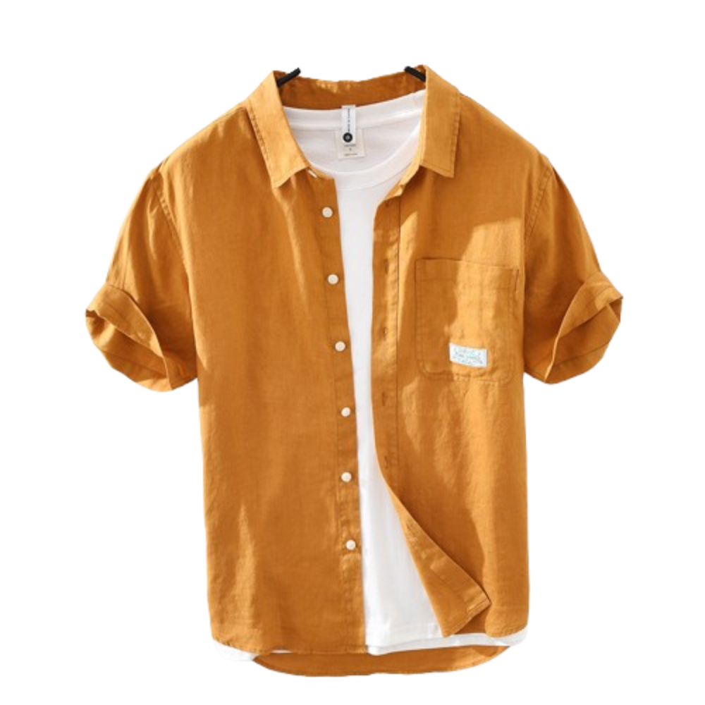 VARENO Keten Spor Gömlek