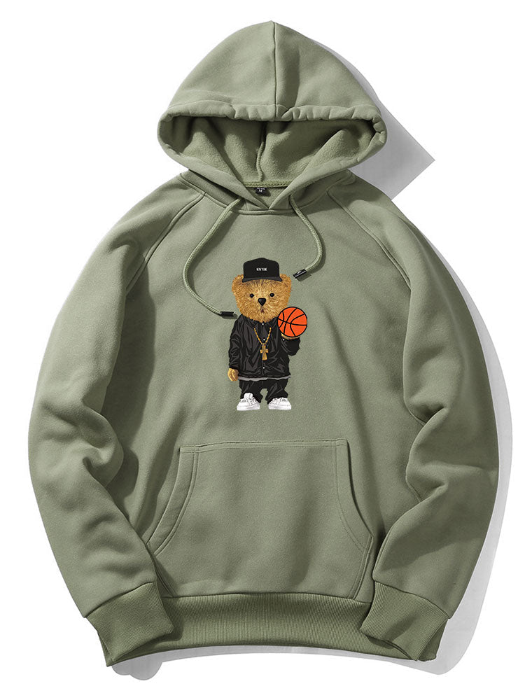OTTAVIANO Basketball Bear Hoodie