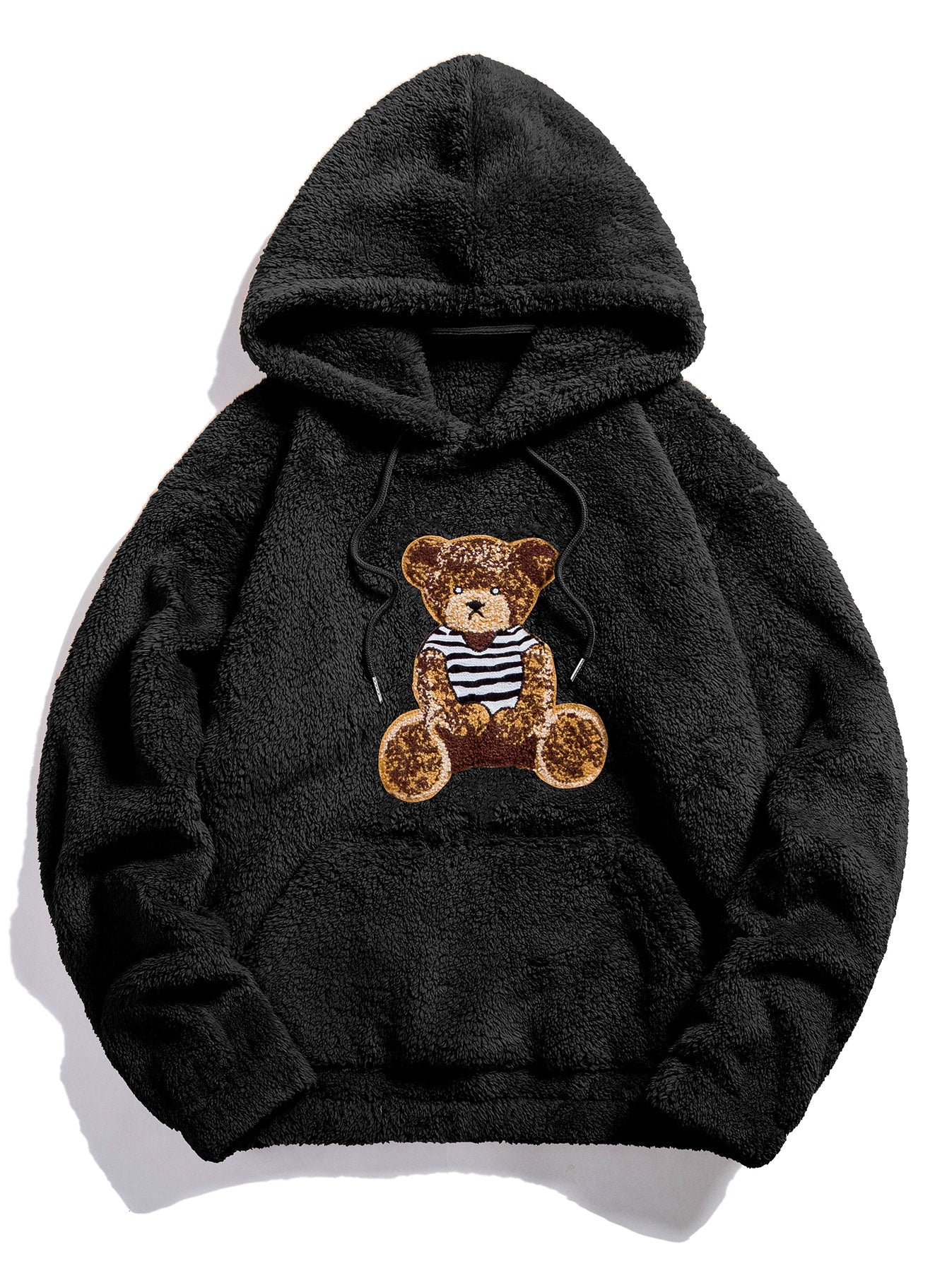 OTTAVIANO Bear Embroidered Hoodie