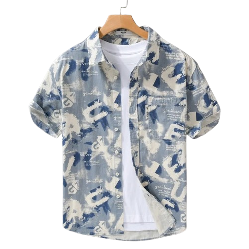 VARENO Beach Pamuk Gömlek