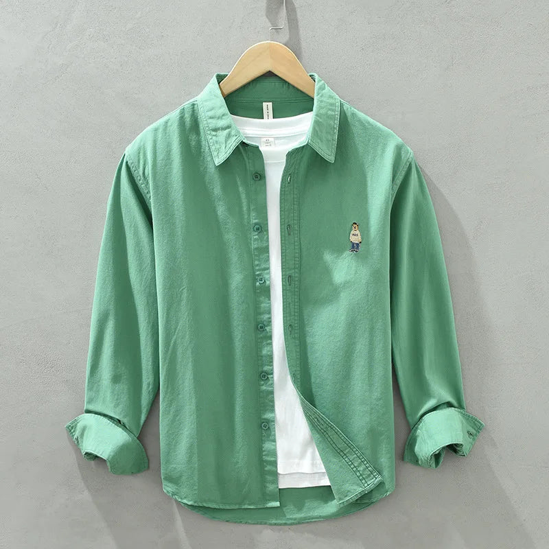 VARENO Keten Gömlek