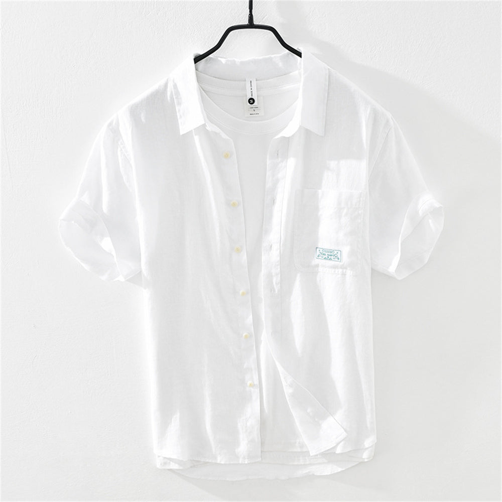 VARENO Keten Spor Gömlek