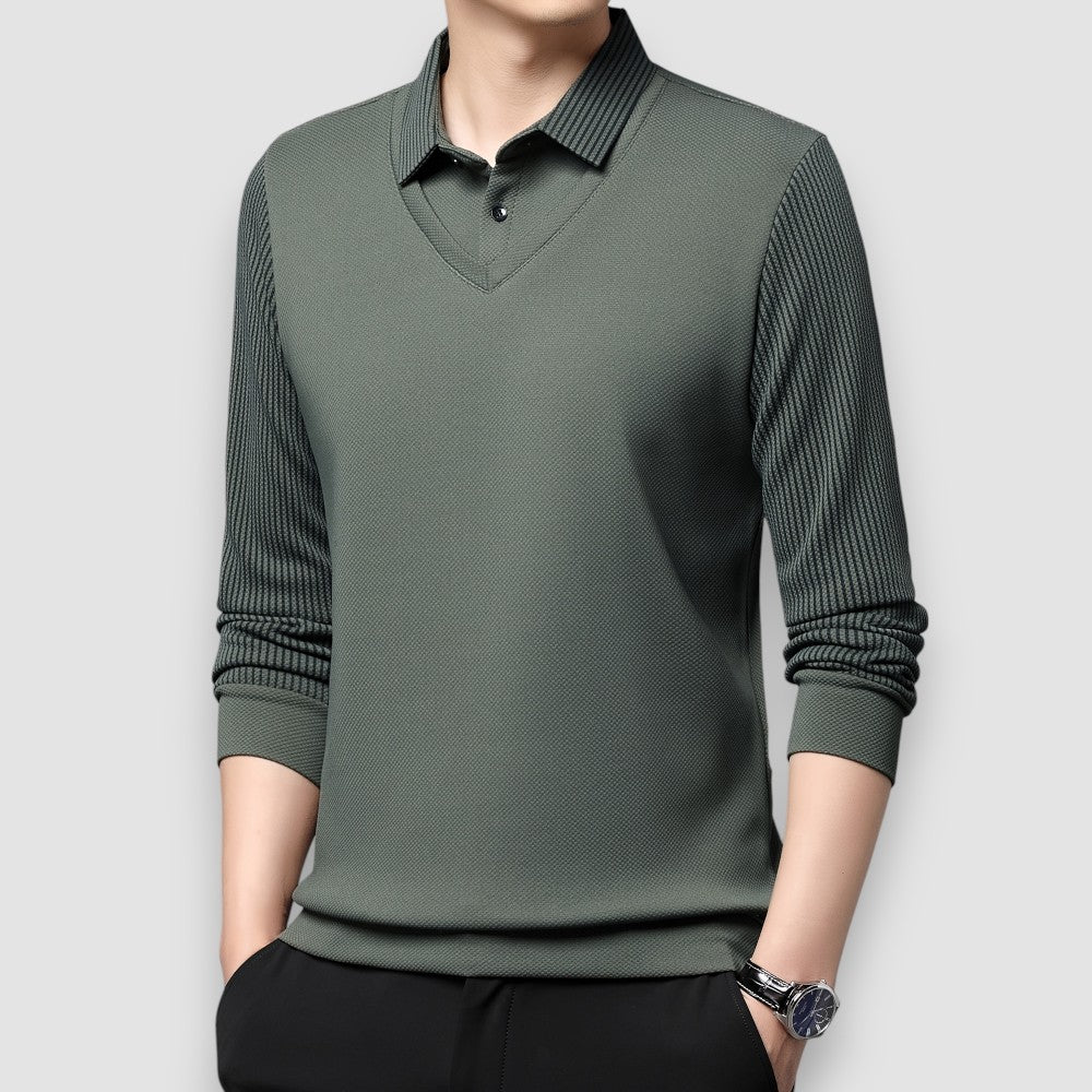 Lumier | Polo Sweatshirt