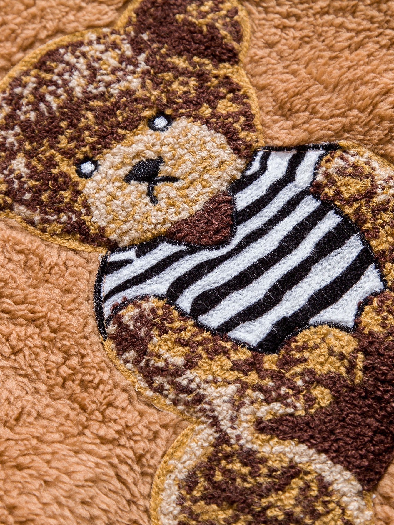 OTTAVIANO Bear Embroidered Hoodie