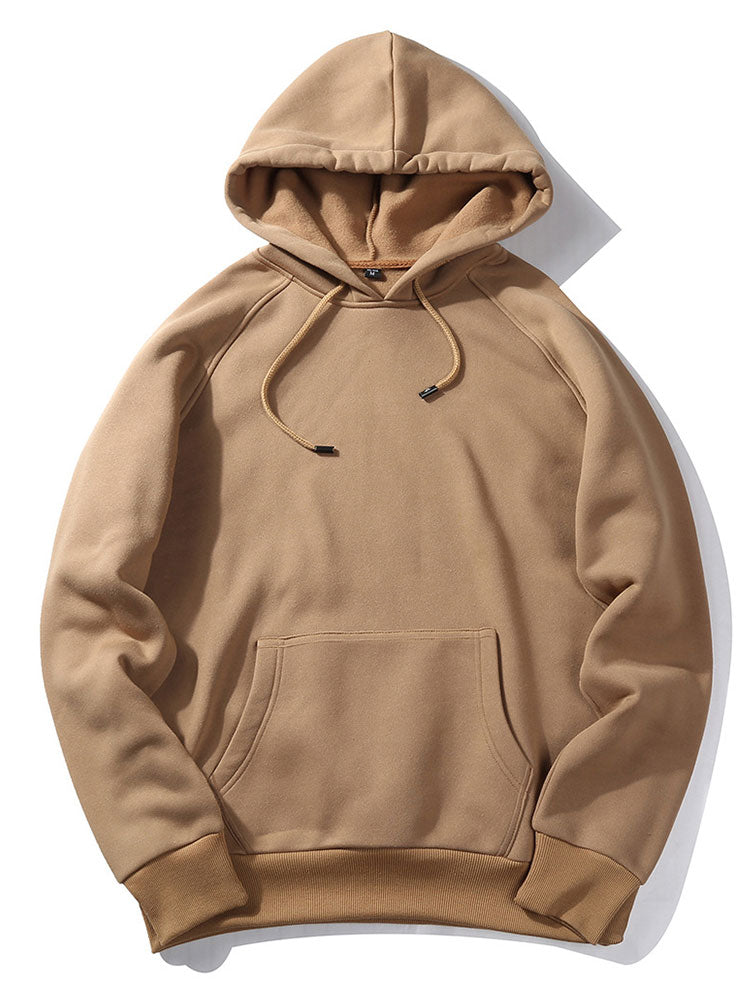 OTTAVIANO Basic Pamuklu Hoodies