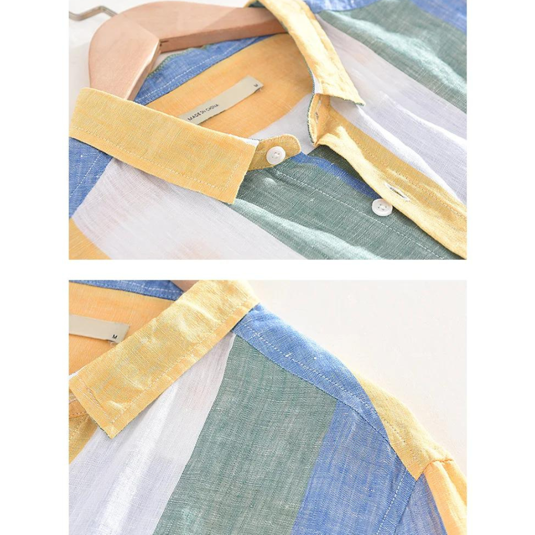 VARENO Seascape Gömlek