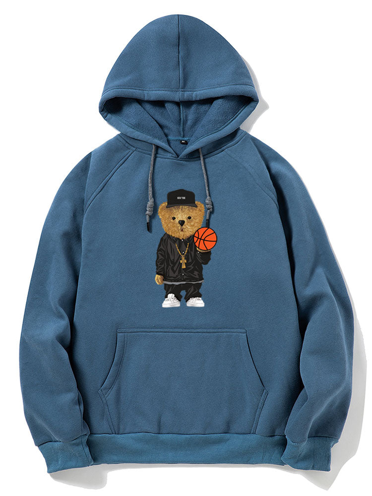 OTTAVIANO Basketball Bear Hoodie