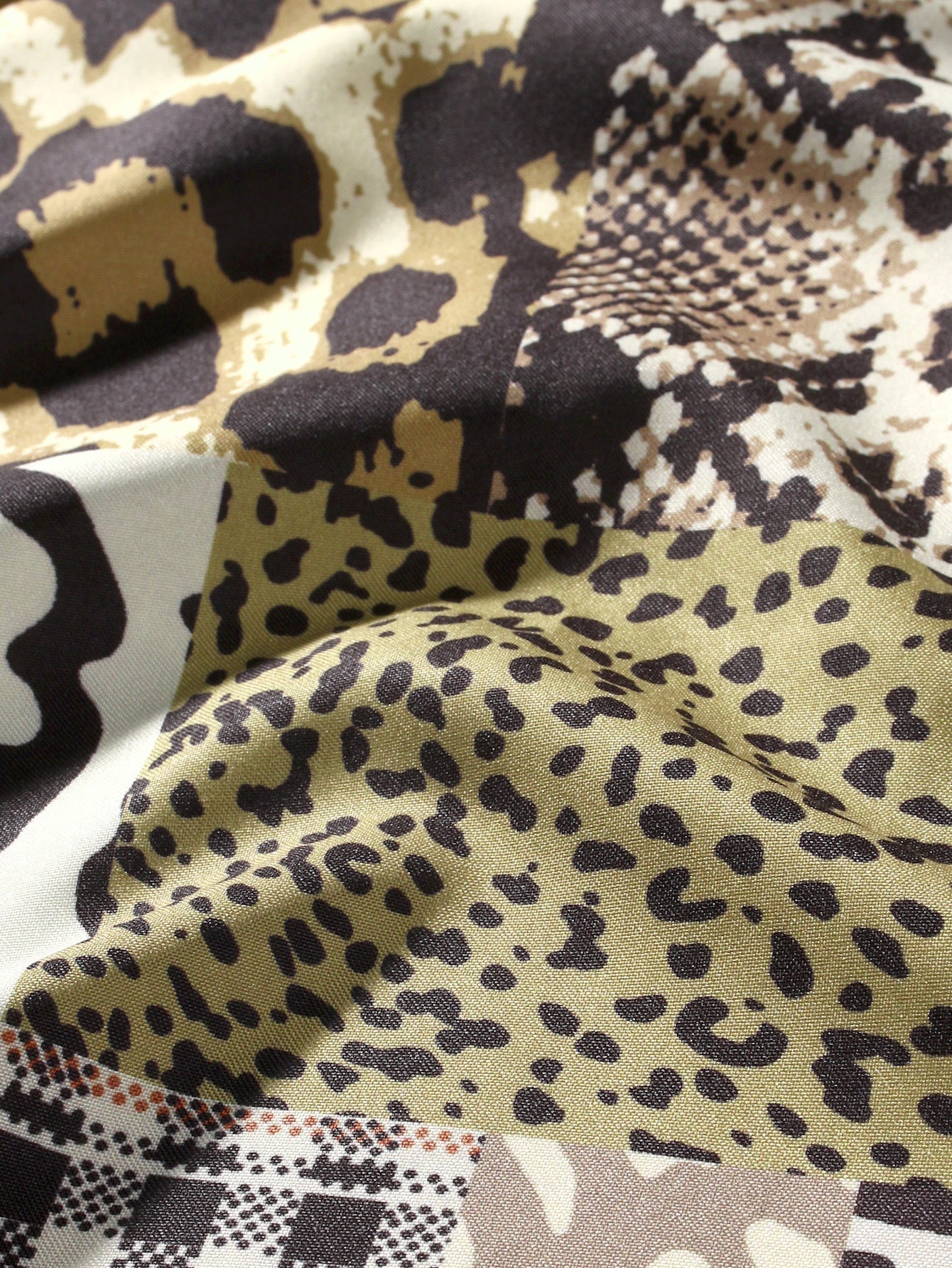 VARENO Leopar Gömlek