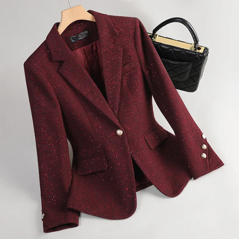 VALENTAIN™ Yün Blazer Ceket