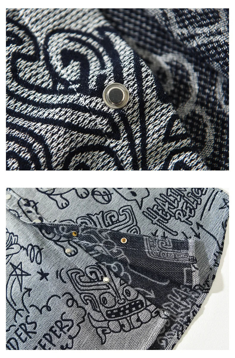 VARENO Graffiti Gömlek