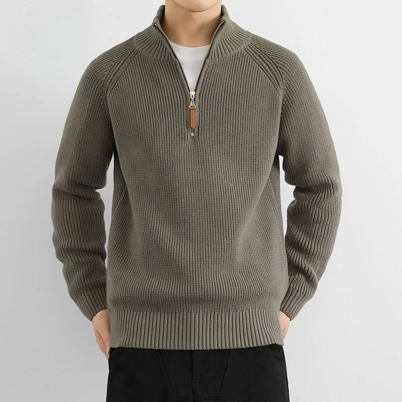 HERITAGE HALF ZIPPED Kazak