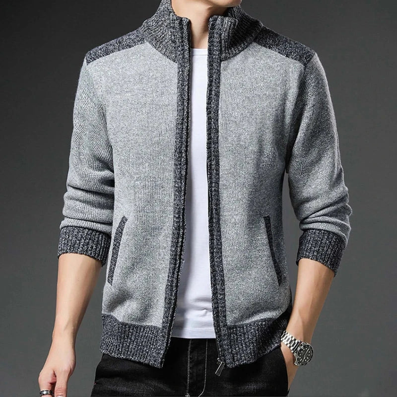 BRIXTON ZIP UP Kazak