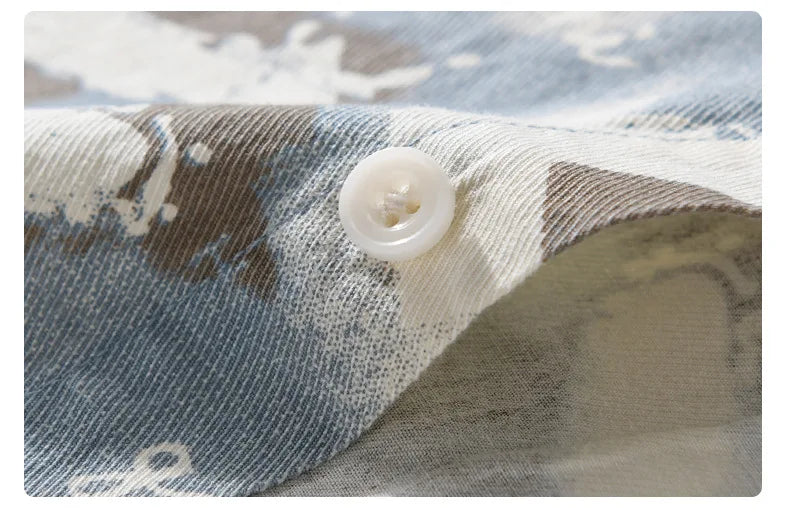 VARENO Beach Pamuk Gömlek