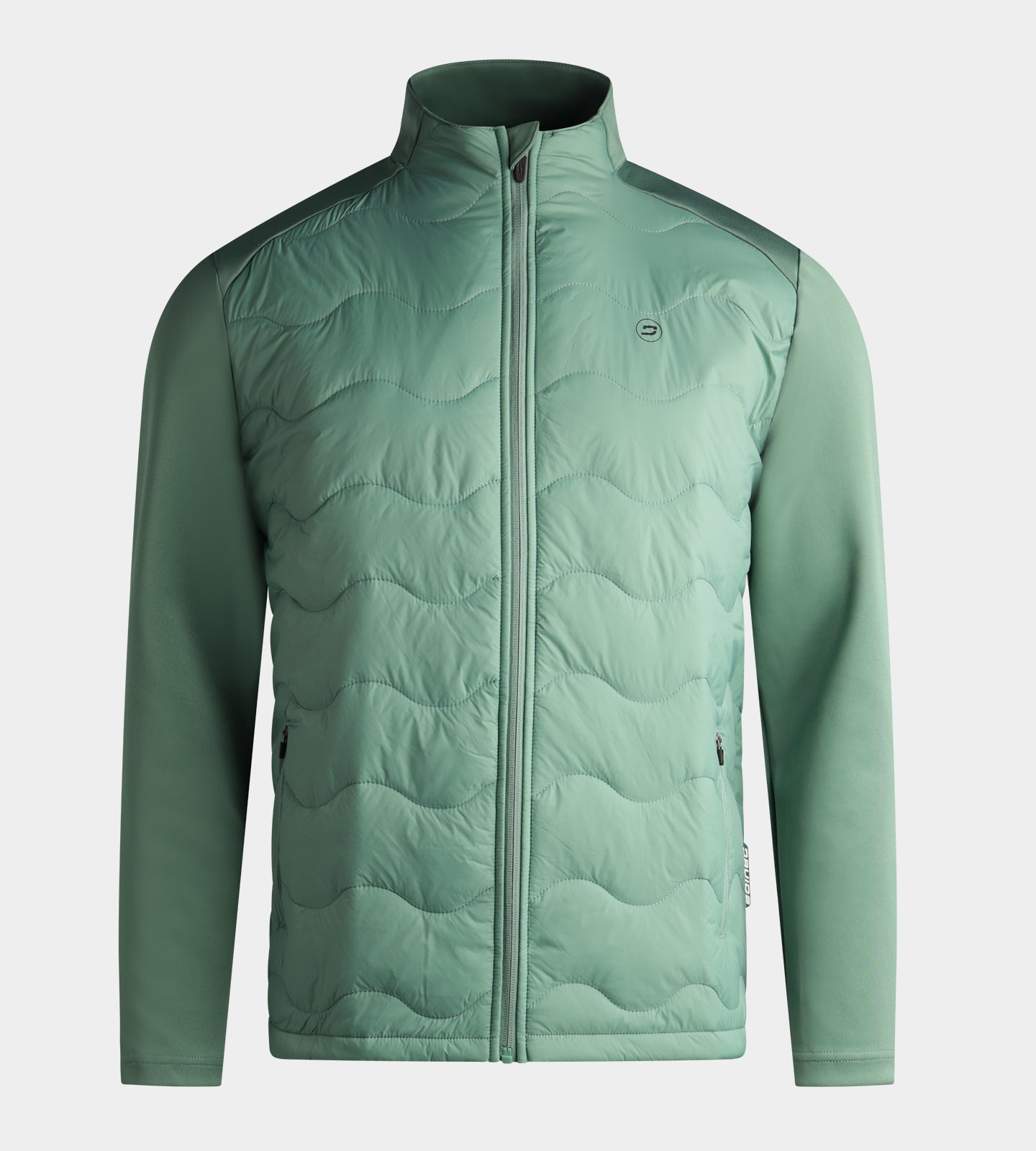 OTTAVIANO TECH Turkuaz Desenli Yelek