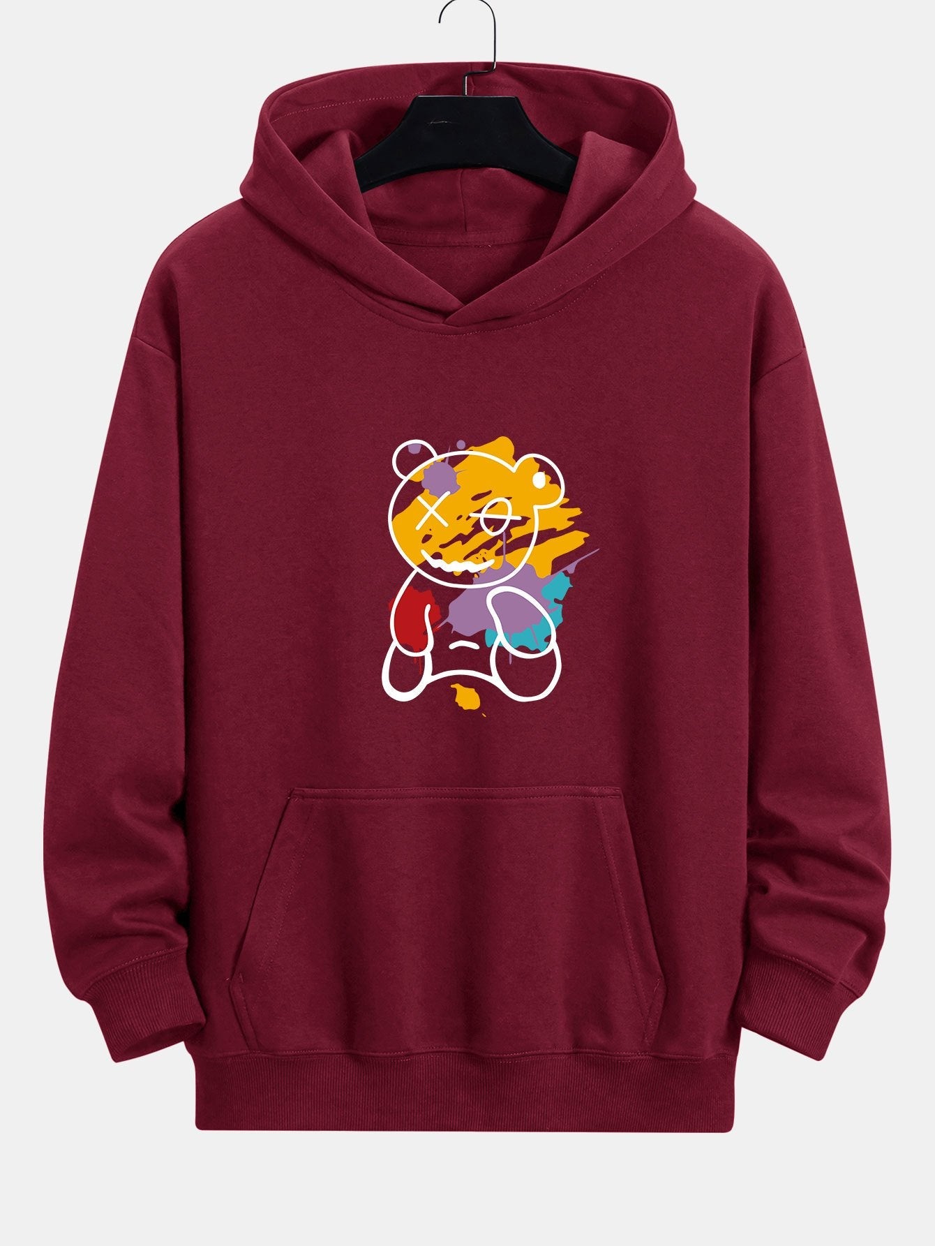 OTTAVIANO Graffiti Bear Hoodie