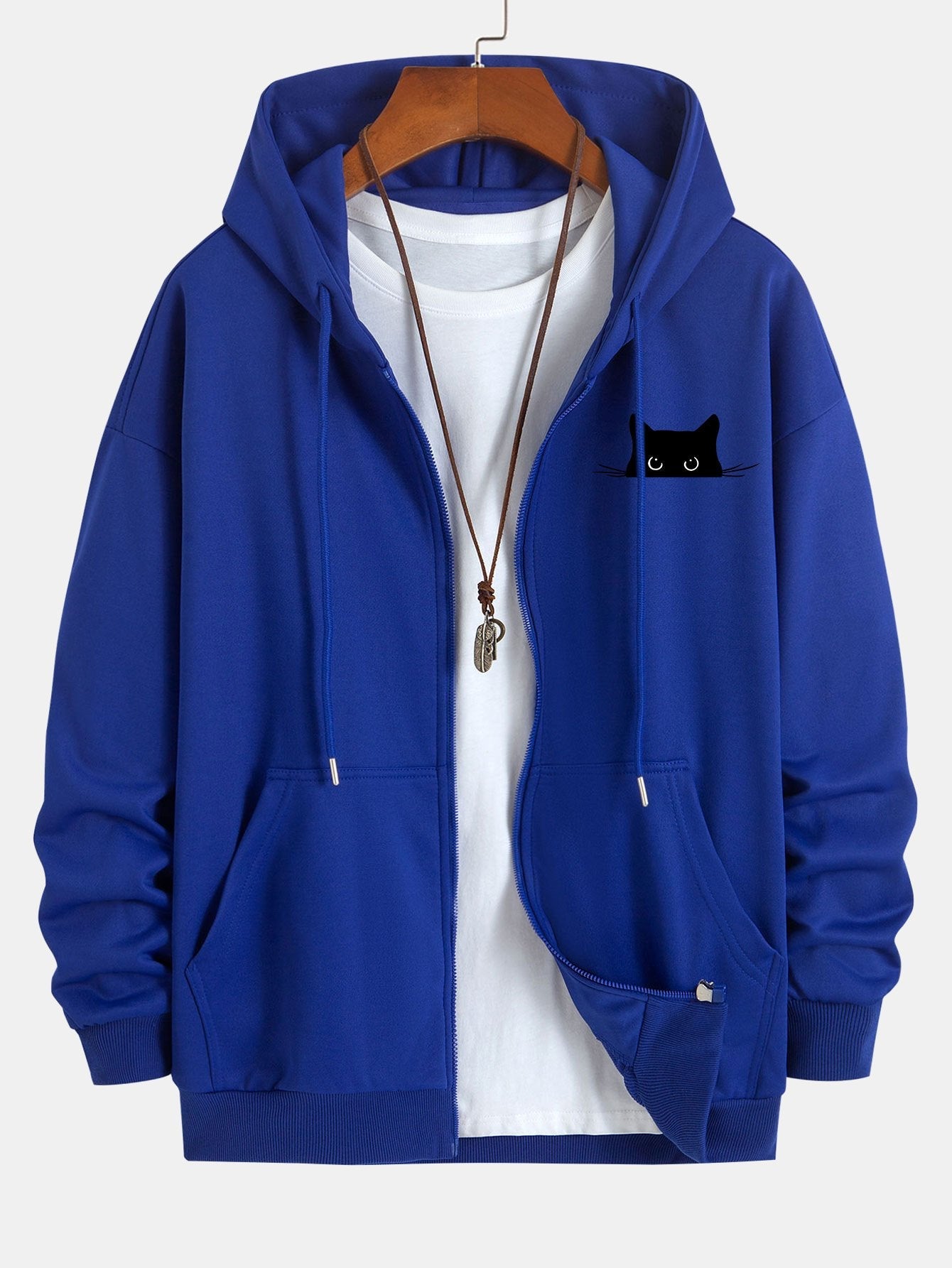OTTAVIANO Black Cat Hoodie