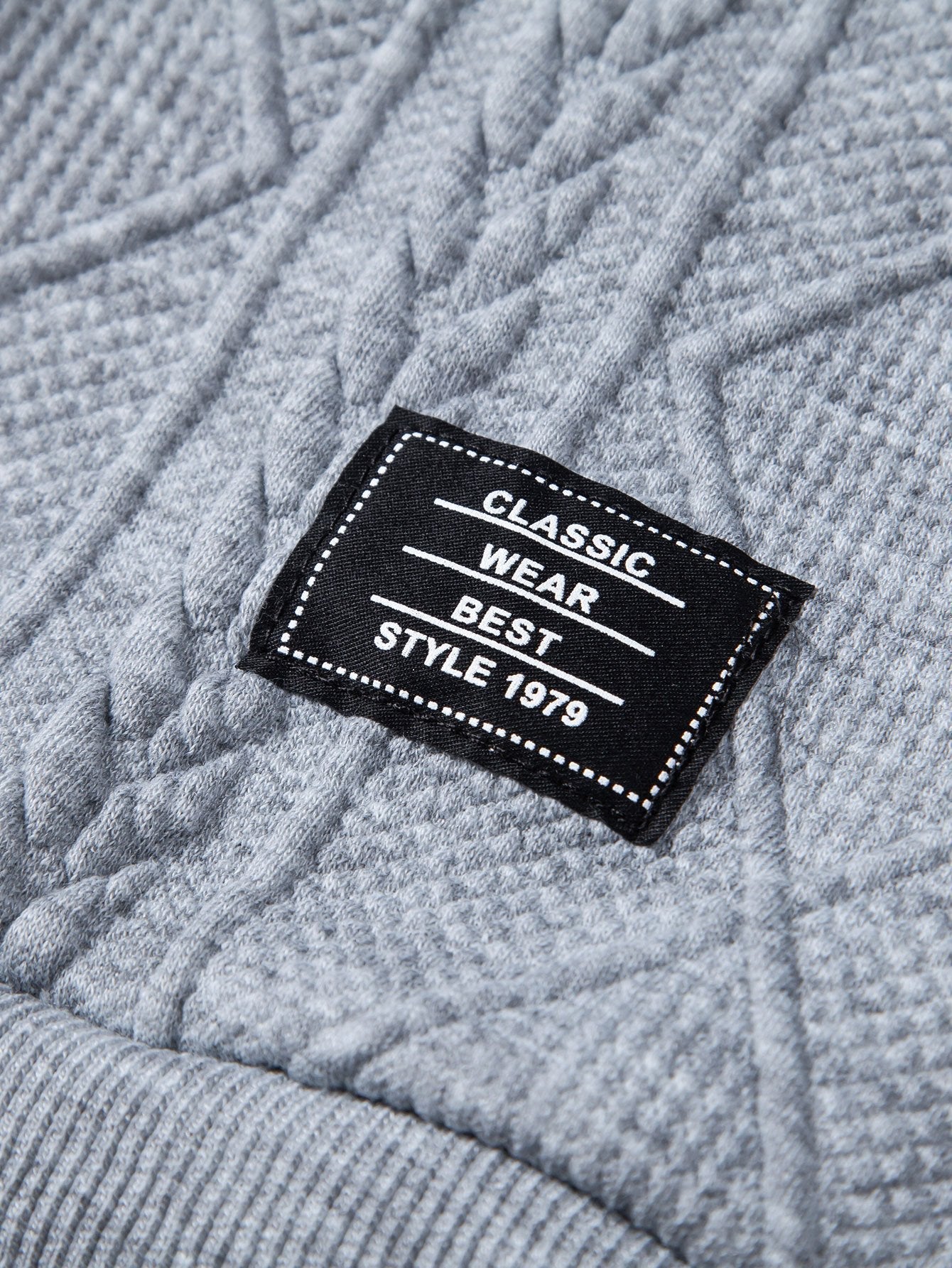 OTTAVIANO Geometric Hoodie