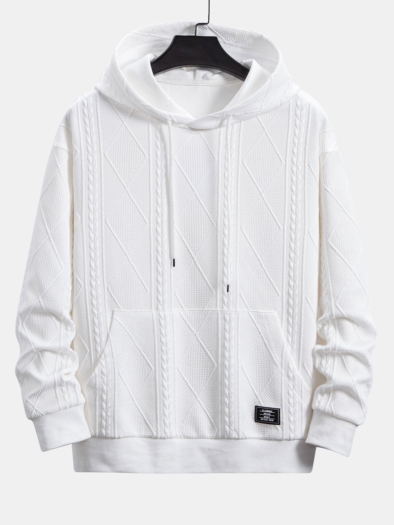 OTTAVIANO Geometric Hoodie