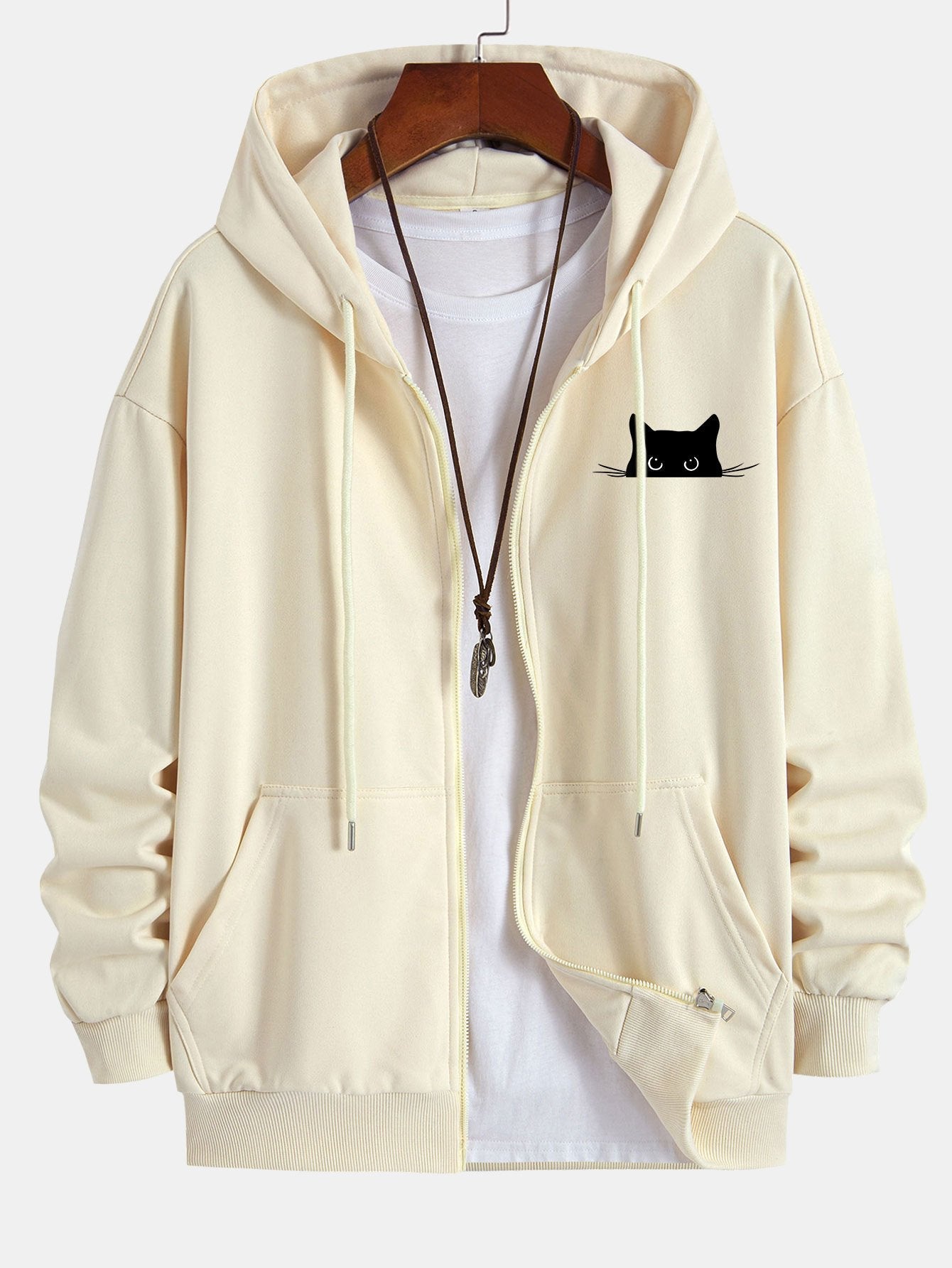 OTTAVIANO Black Cat Hoodie