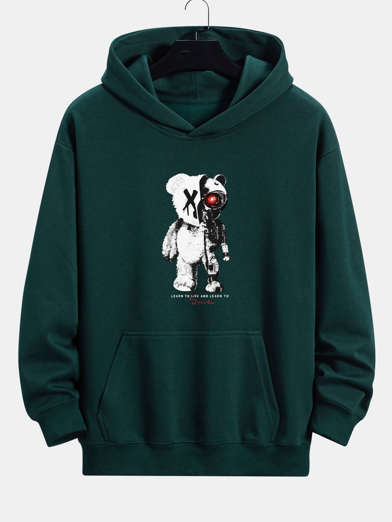 OTTAVIANO Robot Bear Hoodie