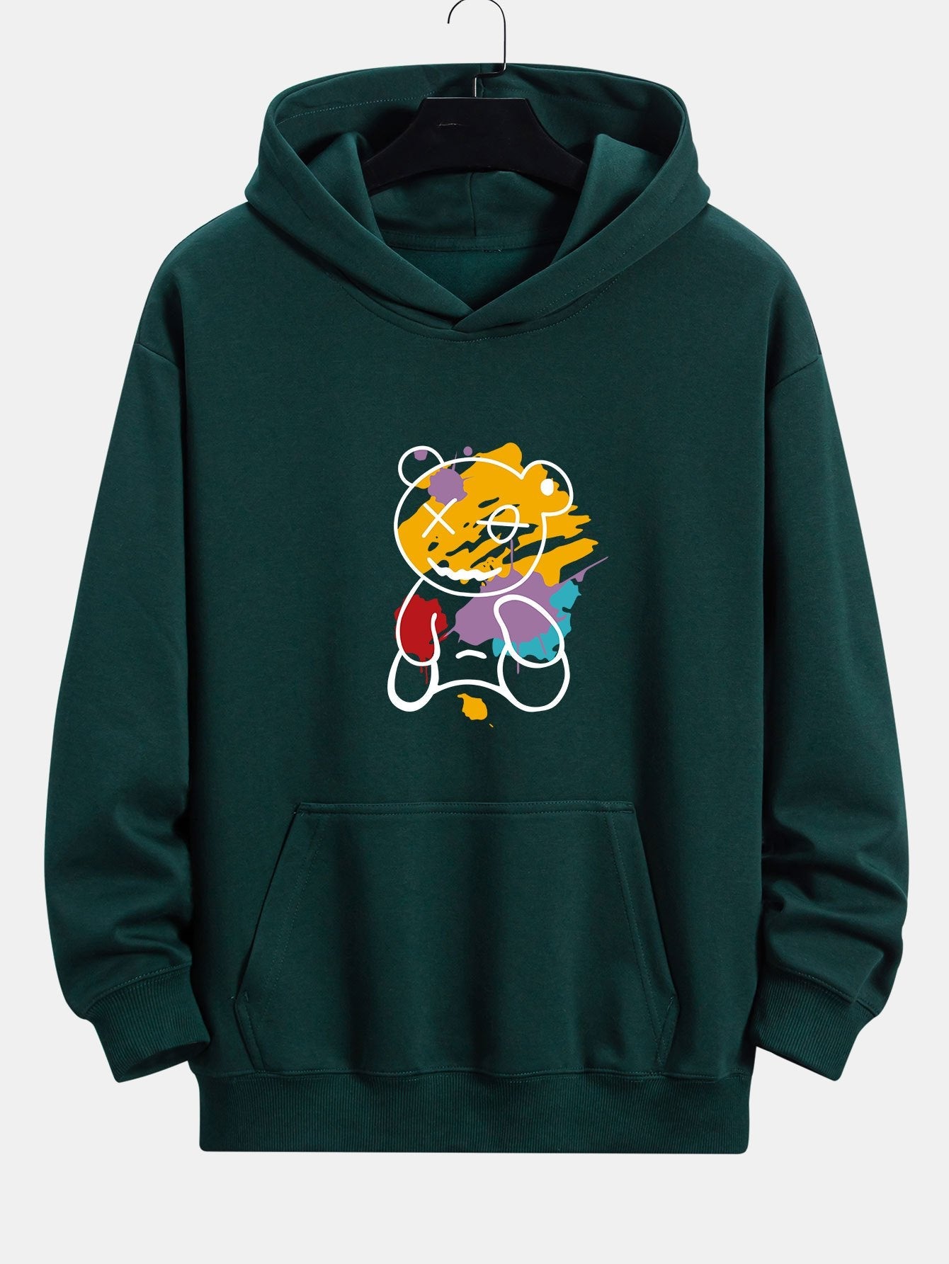 OTTAVIANO Graffiti Bear Hoodie
