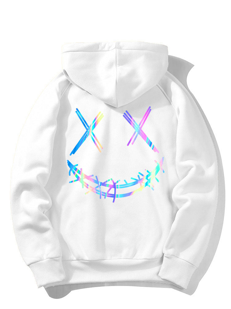 OTTAVIANO Gradient Smiley Hoodie