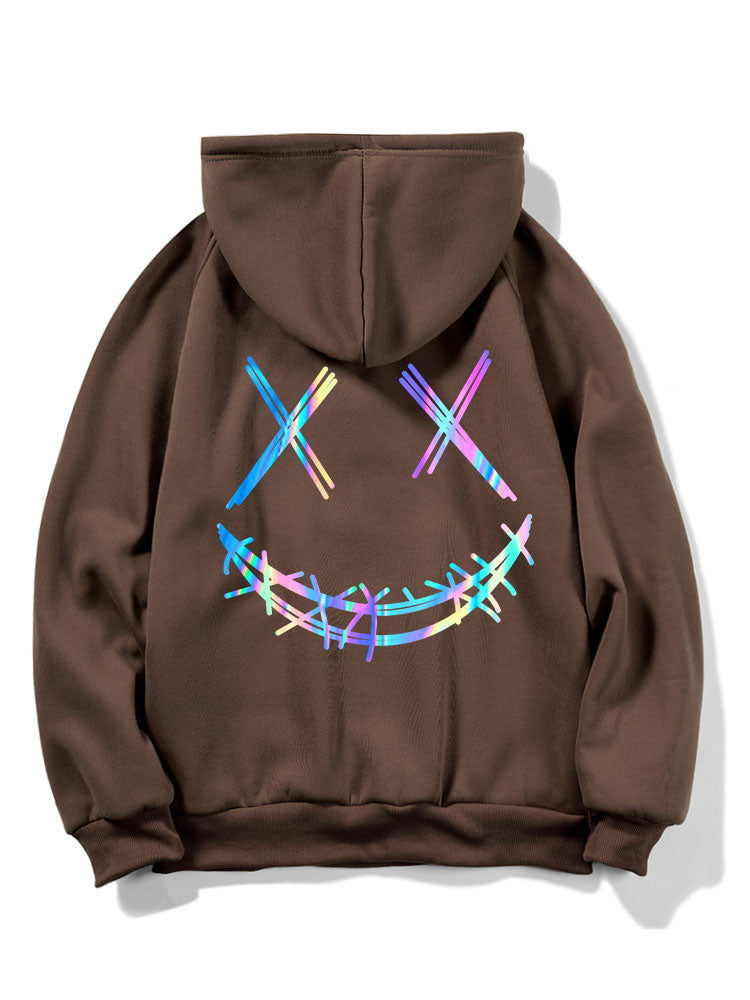 OTTAVIANO Gradient Smiley Hoodie