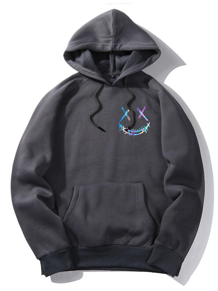 OTTAVIANO Gradient Smiley Hoodie
