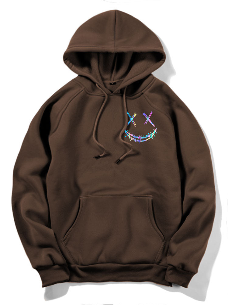 OTTAVIANO Gradient Smiley Hoodie