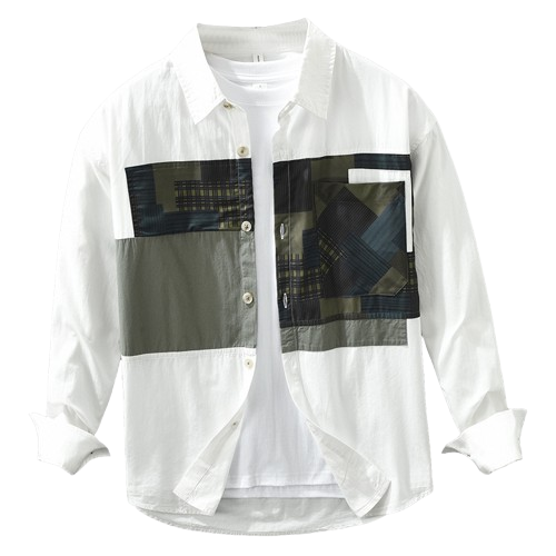 VARENO Ekose Yamalı Gömlek
