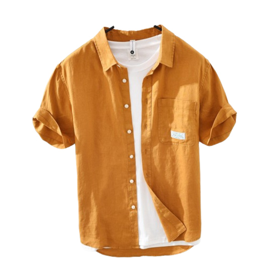 VARENO Keten Spor Gömlek