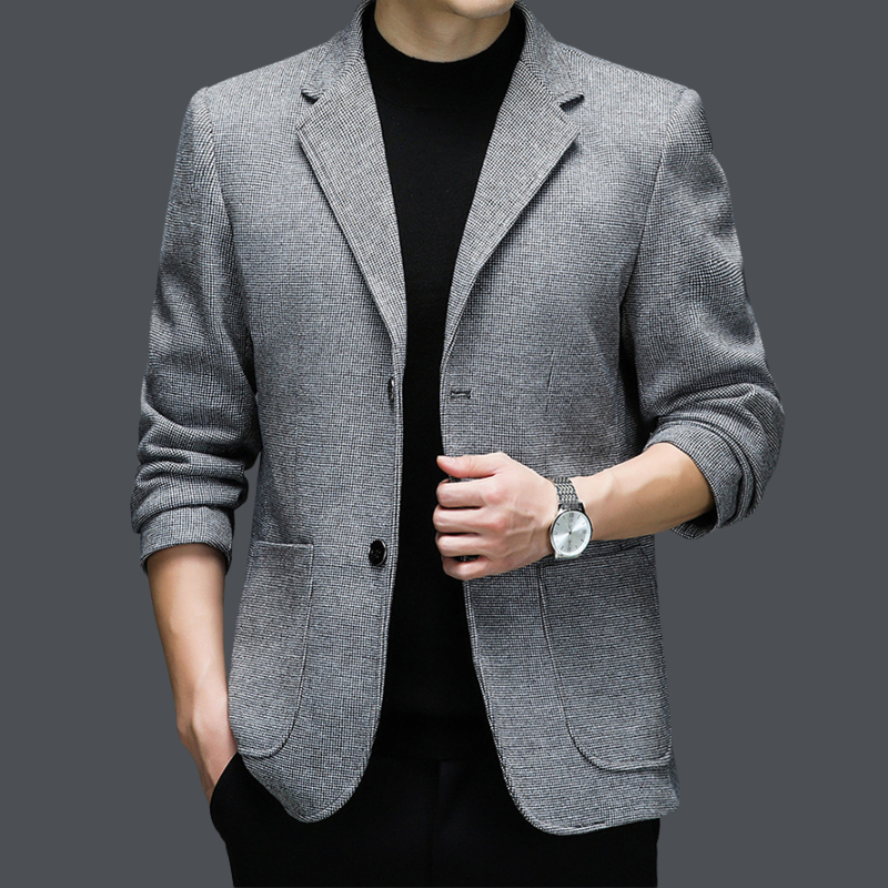 BERSON™ Yün Blazer Ceket