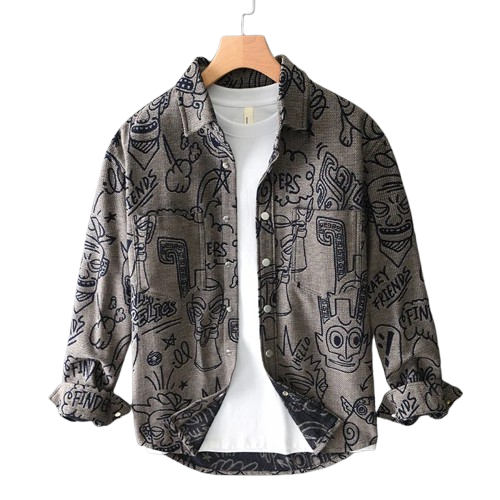 OTTAVIANO Graffiti Gömlek