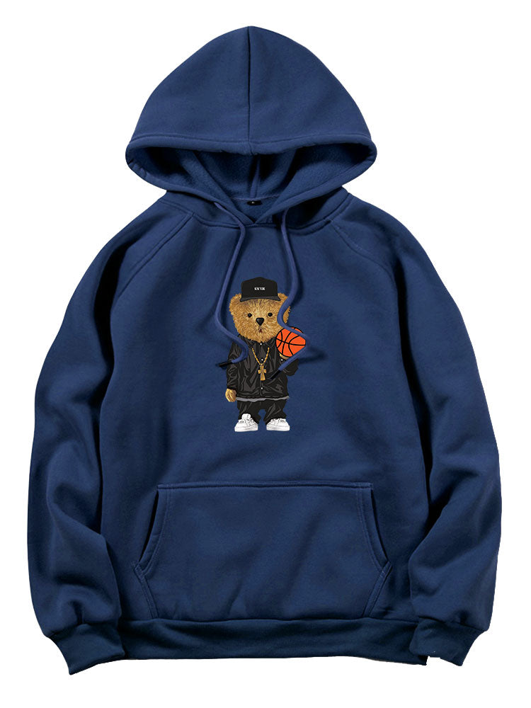 OTTAVIANO Basketball Bear Hoodie