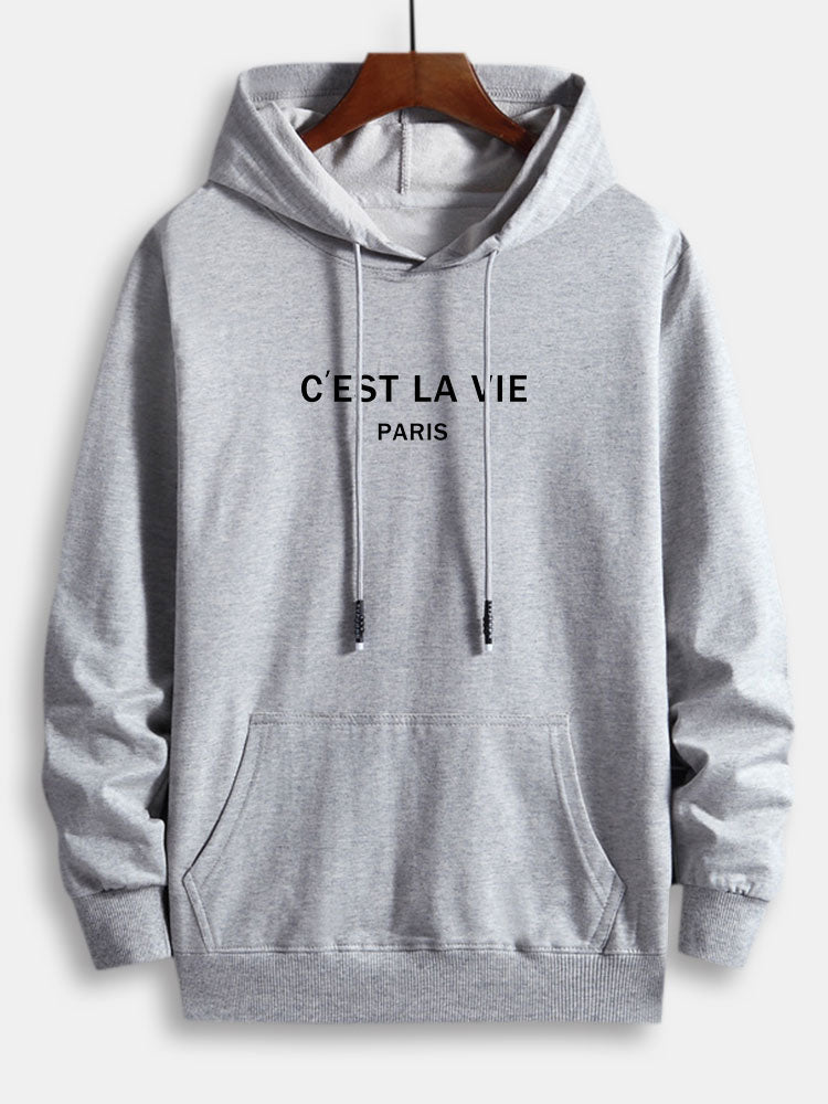 OTTAVIANO Paris Letter Hoodie
