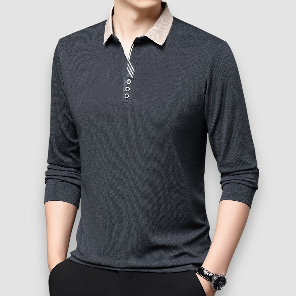 OTTAVIANO | Business Polo Sweatshirt