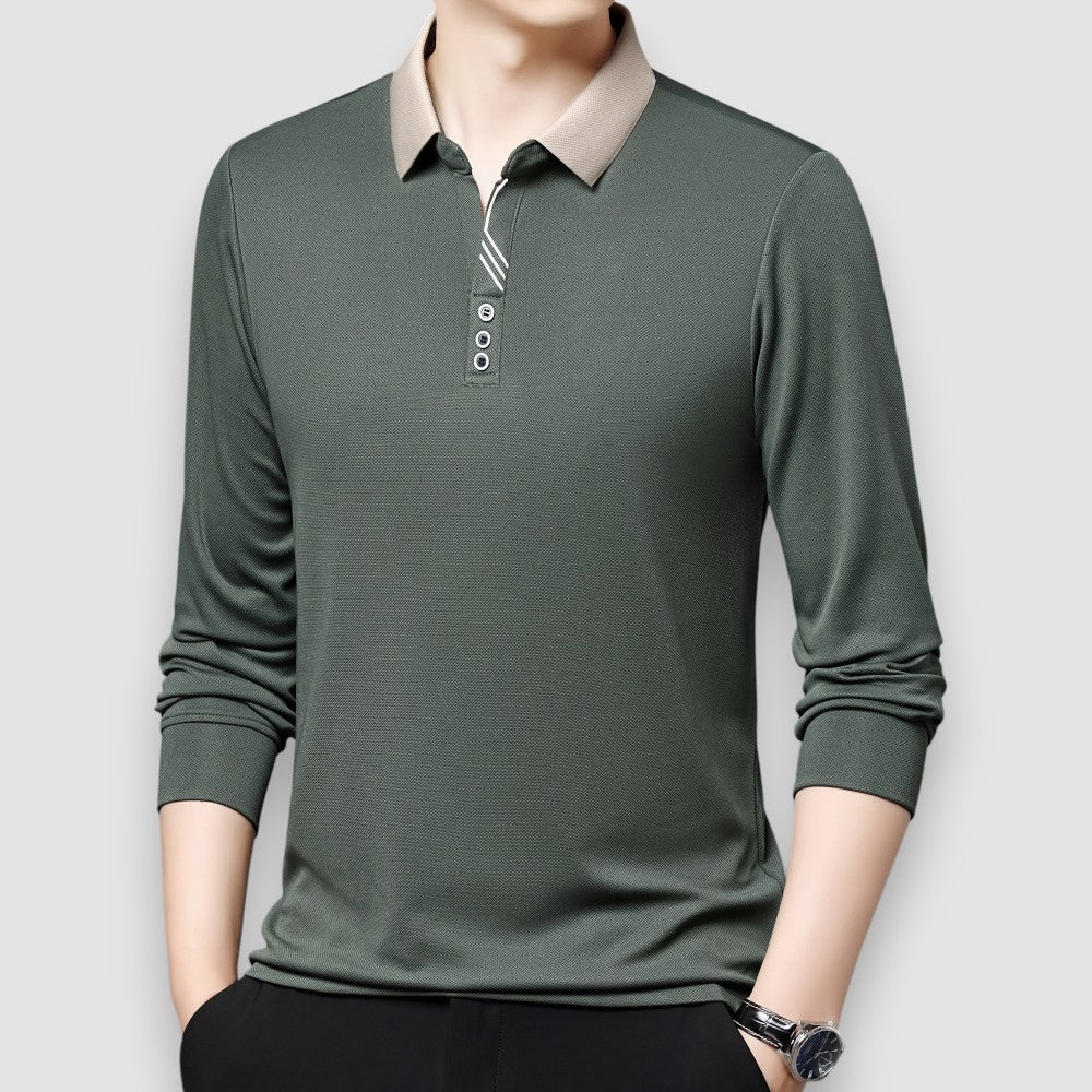 OTTAVIANO | Business Polo Sweatshirt