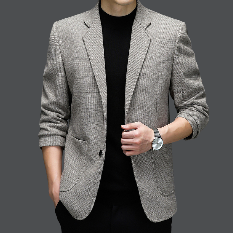 BERSON™ Yün Blazer Ceket