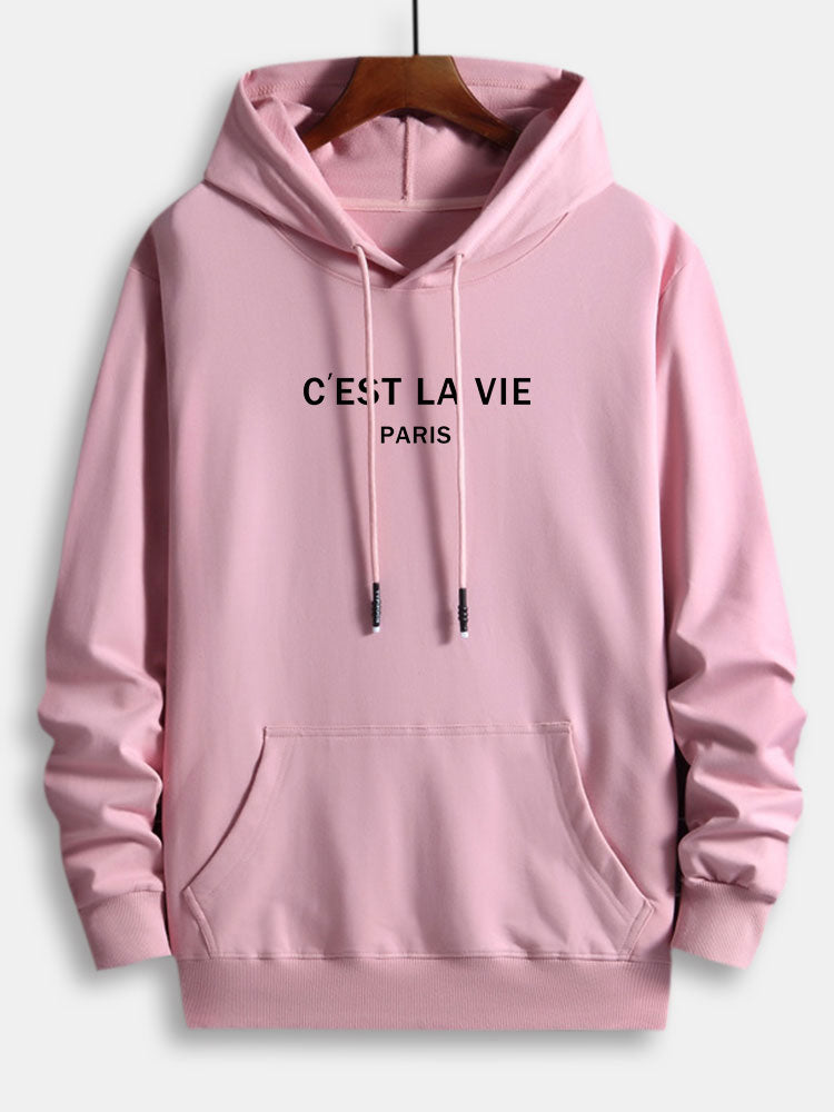 OTTAVIANO Paris Letter Hoodie