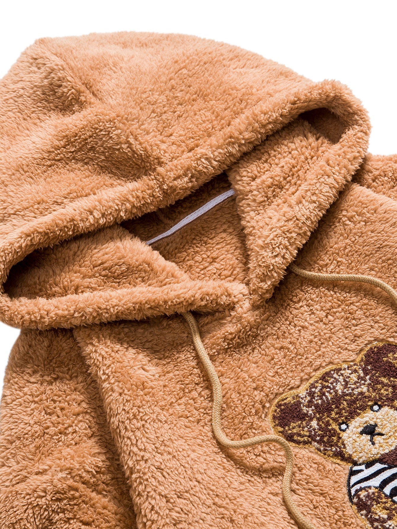 OTTAVIANO Bear Embroidered Hoodie