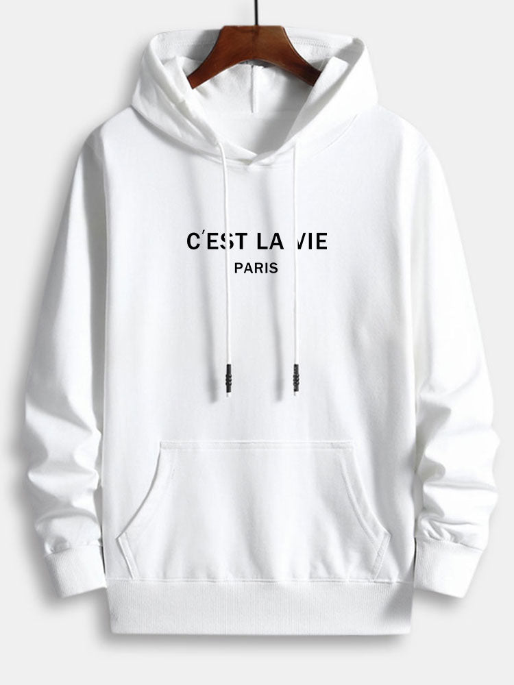 OTTAVIANO Paris Letter Hoodie