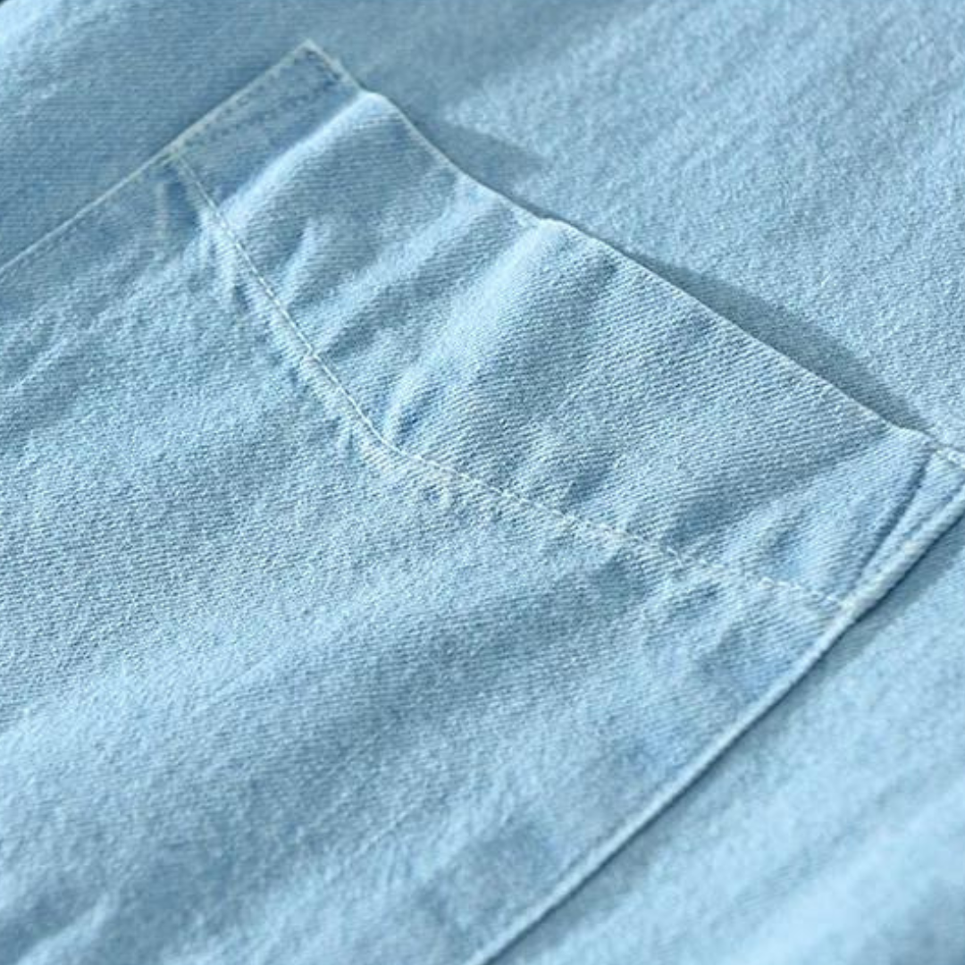 OTTAVIANO Denim Collar Gömlek