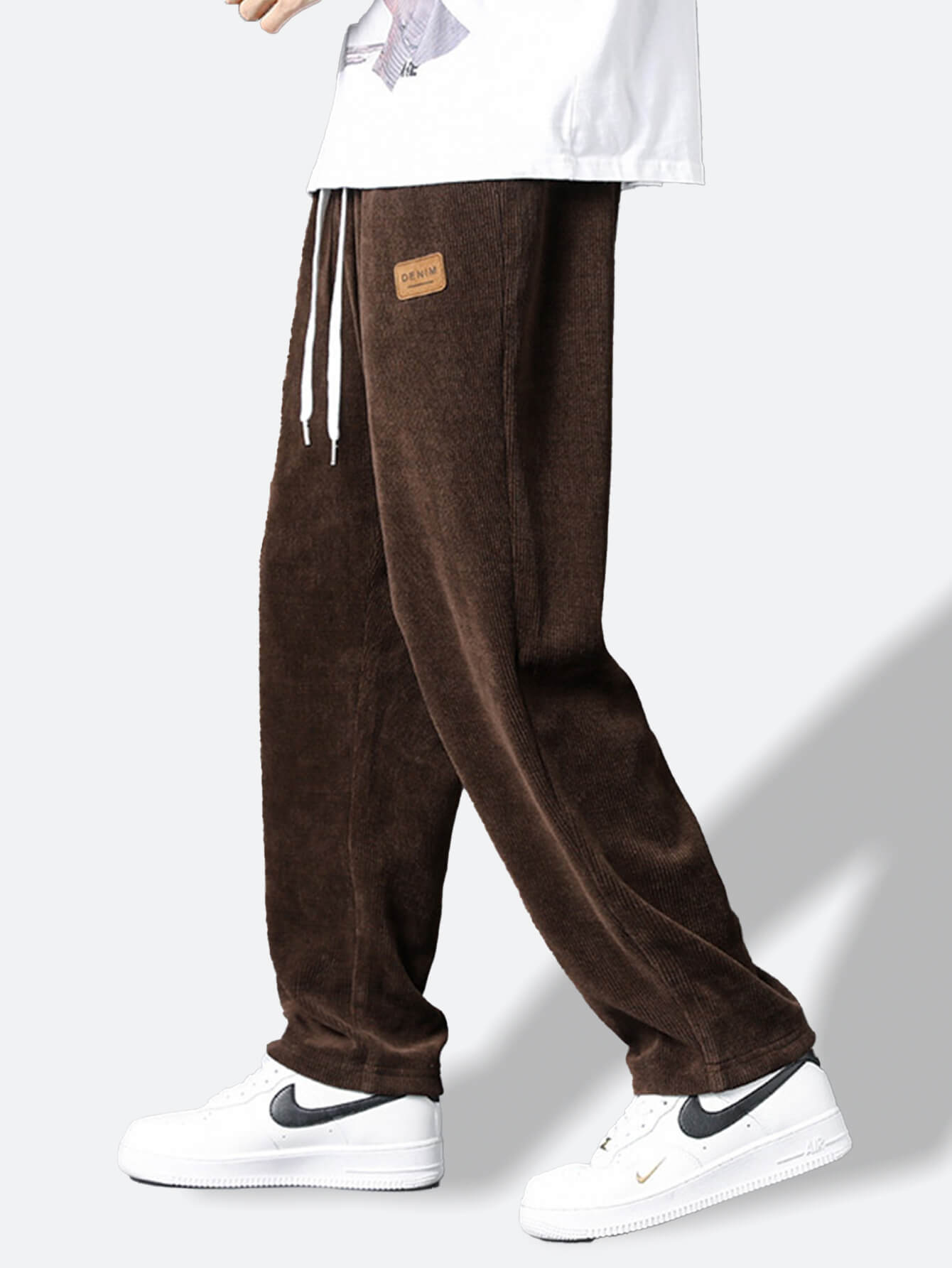 OTTAVIANO Siyah Yamalı Eşofman Altı