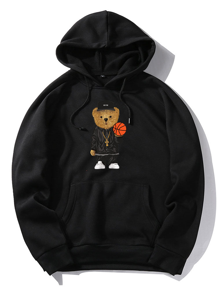 OTTAVIANO Basketball Bear Hoodie