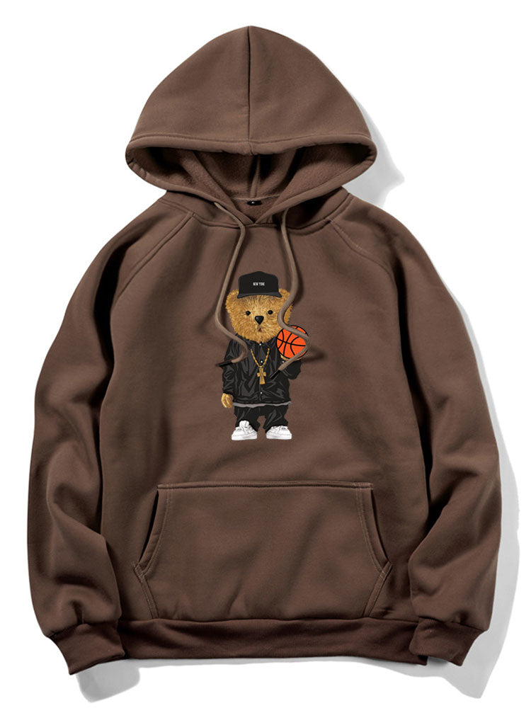 OTTAVIANO Basketball Bear Hoodie