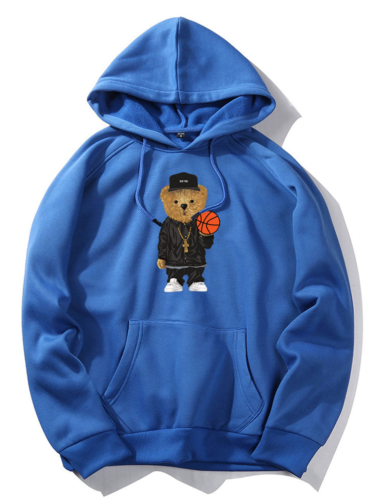 OTTAVIANO Basketball Bear Hoodie