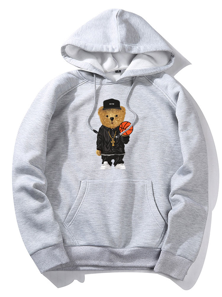 OTTAVIANO Basketball Bear Hoodie