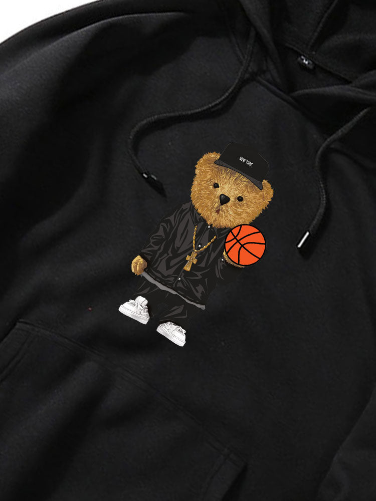 OTTAVIANO Basketball Bear Hoodie